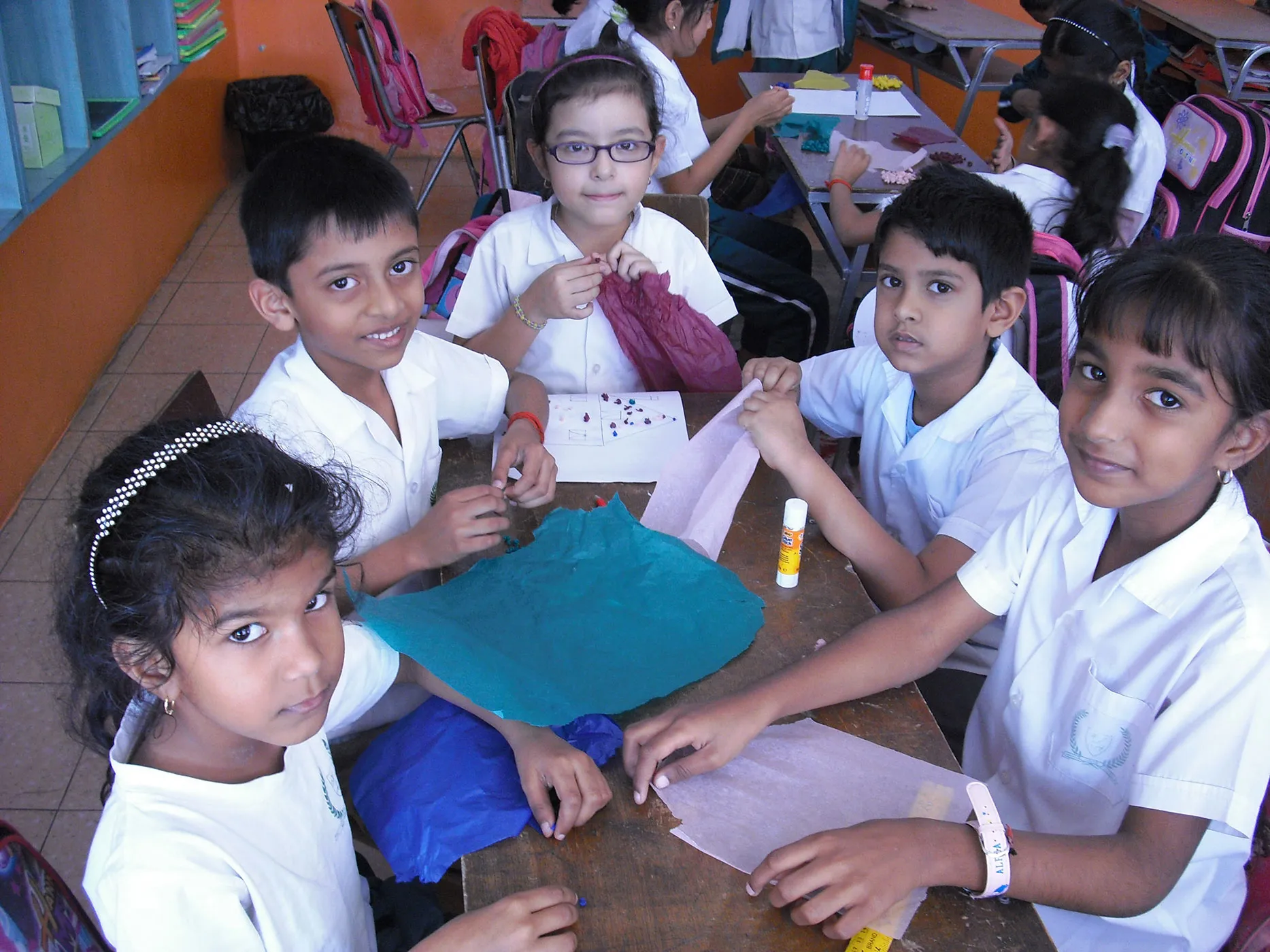 Students at Hampstead Junior School